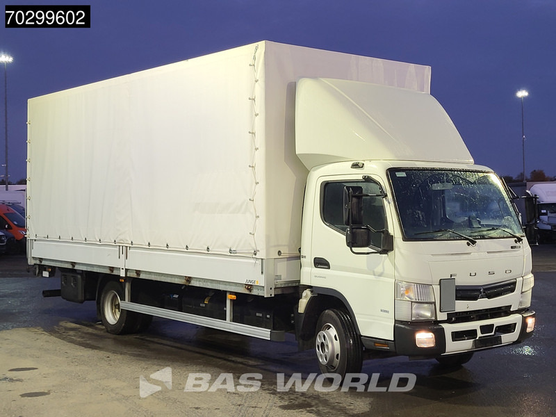 Mitsubishi Canter 7C18 4X2 7.5tonner 1000kg Ladebordwand Automatic Euro 6 - משאית וילונות צד: תמונה 3 Mitsubishi Canter 7C18 4X2 7.5tonner 1000kg Ladebordwand Automatic Euro 6 - משאית וילונות צד: תמונה 3