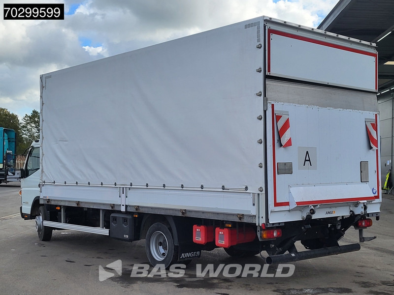 Mitsubishi Fuso 7C18 4X2 7.5tonner Curtainsider Ladebordwand Automatic Euro 6 - משאית וילונות צד: תמונה 2 Mitsubishi Fuso 7C18 4X2 7.5tonner Curtainsider Ladebordwand Automatic Euro 6 - משאית וילונות צד: תמונה 2