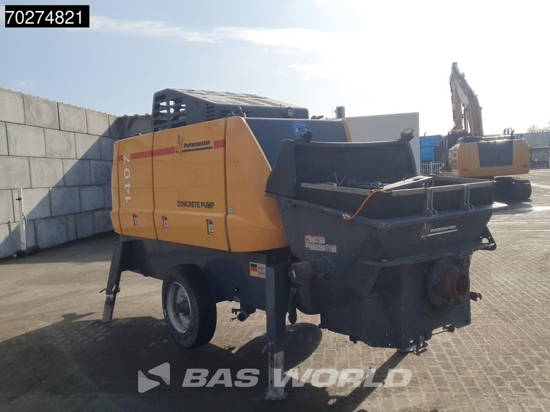 משאית משאבת בטון Putzmeister BSA 1407 D5 Concrete Pump | 71 m³/hr: תמונה 7