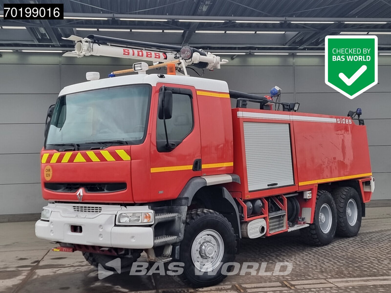 Renault 6X6 Renault-Thomas Sides Fire truck crew cabin Euro 2 - משאית אש: תמונה 1 Renault 6X6 Renault-Thomas Sides Fire truck crew cabin Euro 2 - משאית אש: תמונה 1