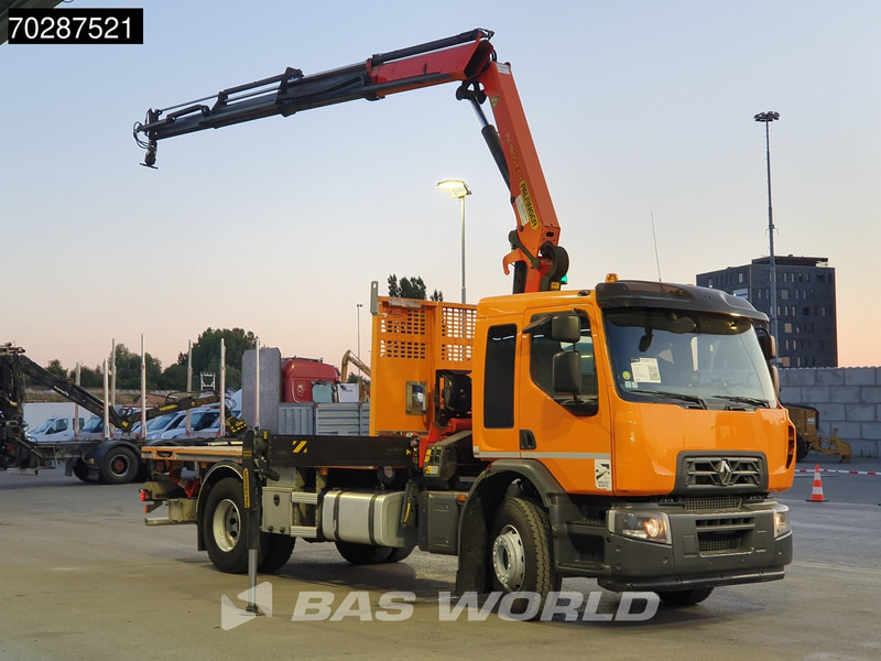 Renault C 320 4X2 Palfinger PK 18002 EH Crane Optibrake Automatic Euro 6 - משאית צד נופל/ שטוחה, משאית מנוף: תמונה 3 Renault C 320 4X2 Palfinger PK 18002 EH Crane Optibrake Automatic Euro 6 - משאית צד נופל/ שטוחה, משאית מנוף: תמונה 3