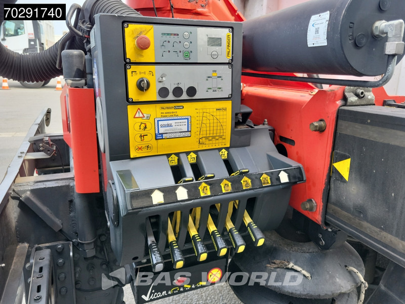 משאית צד נופל/ שטוחה, משאית מנוף Renault C 380 6X2 Palfinger PK 22002 EH Crane Optibrake Euro 6: תמונה 9