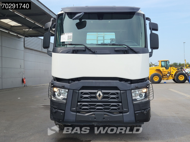 משאית צד נופל/ שטוחה, משאית מנוף Renault C 380 6X2 Palfinger PK 22002 EH Crane Optibrake Euro 6: תמונה 20