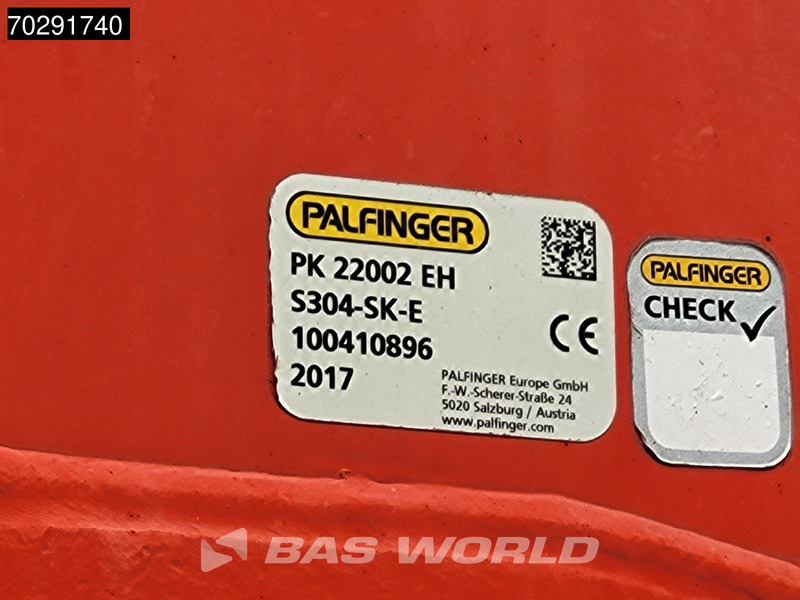 משאית צד נופל/ שטוחה, משאית מנוף Renault C 380 6X2 Palfinger PK 22002 EH Crane Optibrake Euro 6: תמונה 14