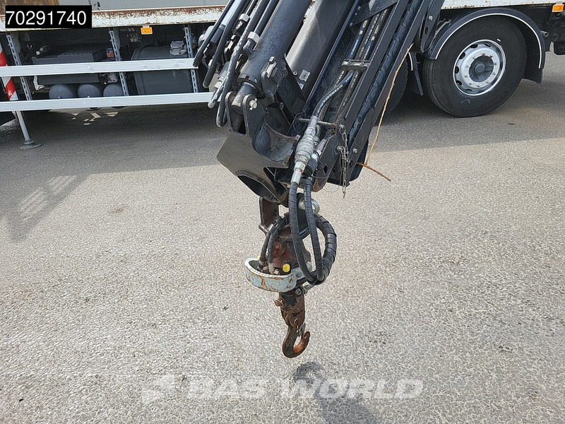 משאית צד נופל/ שטוחה, משאית מנוף Renault C 380 6X2 Palfinger PK 22002 EH Crane Optibrake Euro 6: תמונה 7