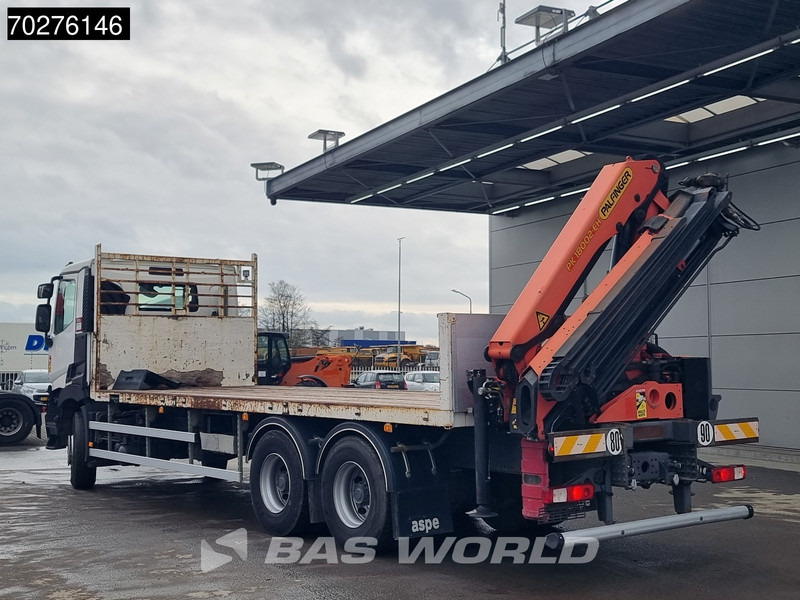 משאית צד נופל/ שטוחה, משאית מנוף Renault C 380 6X4 Palfinger PK18002-EH C Remote Retarder Euro 6: תמונה 12