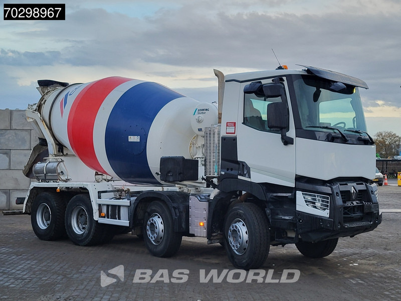 Renault C 380 C 8X4 9m3 Schwing Stetter mixer Steelsuspension Automatic Euro 6 - משאית מערבלת בטון: תמונה 3 Renault C 380 C 8X4 9m3 Schwing Stetter mixer Steelsuspension Automatic Euro 6 - משאית מערבלת בטון: תמונה 3