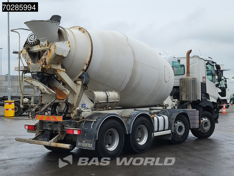 Renault C 430 8X4 9m3 IMER Mixer Big-Axle Steelsuspension Automatic Euro 6 - משאית מערבלת בטון: תמונה 2 Renault C 430 8X4 9m3 IMER Mixer Big-Axle Steelsuspension Automatic Euro 6 - משאית מערבלת בטון: תמונה 2