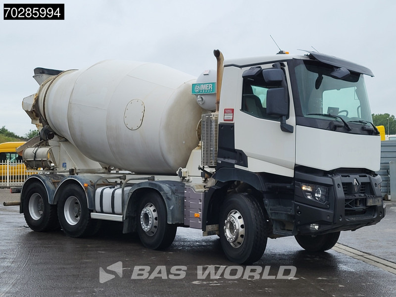 Renault C 430 8X4 9m3 IMER Mixer Big-Axle Steelsuspension Automatic Euro 6 - משאית מערבלת בטון: תמונה 3 Renault C 430 8X4 9m3 IMER Mixer Big-Axle Steelsuspension Automatic Euro 6 - משאית מערבלת בטון: תמונה 3