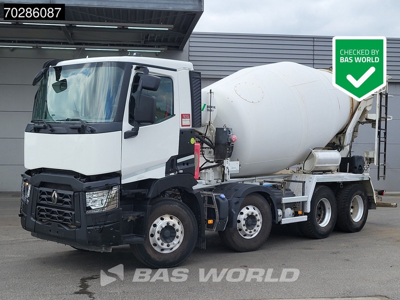 Renault C 430 8X4 9m3 Schwing Stetter Mixer Automatic Steelsuspension Euro 6 - משאית מערבלת בטון: תמונה 1 Renault C 430 8X4 9m3 Schwing Stetter Mixer Automatic Steelsuspension Euro 6 - משאית מערבלת בטון: תמונה 1