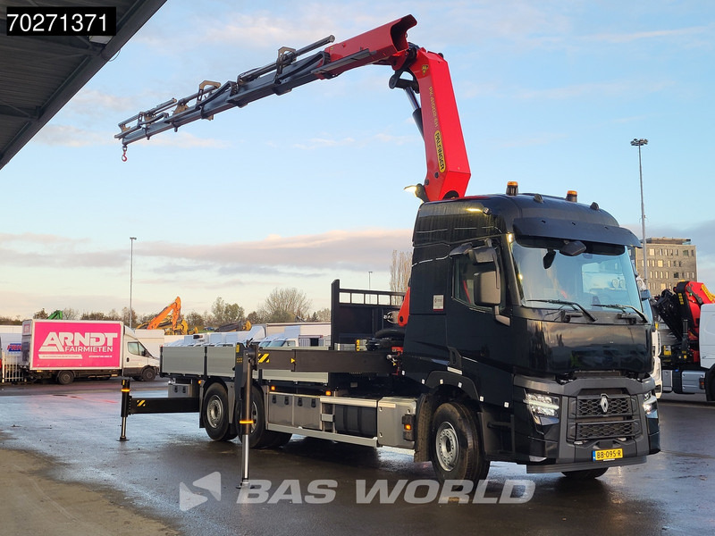 Renault C 480 6X2 NEW! Palfinger PK41002 EH Crane Kran ACC Euro 6 - משאית צד נופל/ שטוחה, משאית מנוף: תמונה 3 Renault C 480 6X2 NEW! Palfinger PK41002 EH Crane Kran ACC Euro 6 - משאית צד נופל/ שטוחה, משאית מנוף: תמונה 3