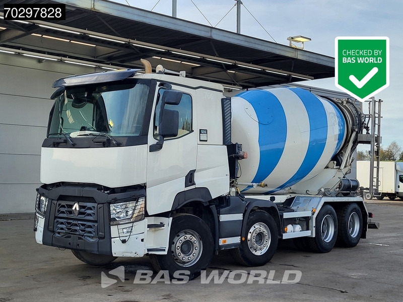 Renault C 520 C 8X4 9m3 CIFA mixer Steelsuspension automatic Euro 6 - משאית מערבלת בטון: תמונה 1 Renault C 520 C 8X4 9m3 CIFA mixer Steelsuspension automatic Euro 6 - משאית מערבלת בטון: תמונה 1
