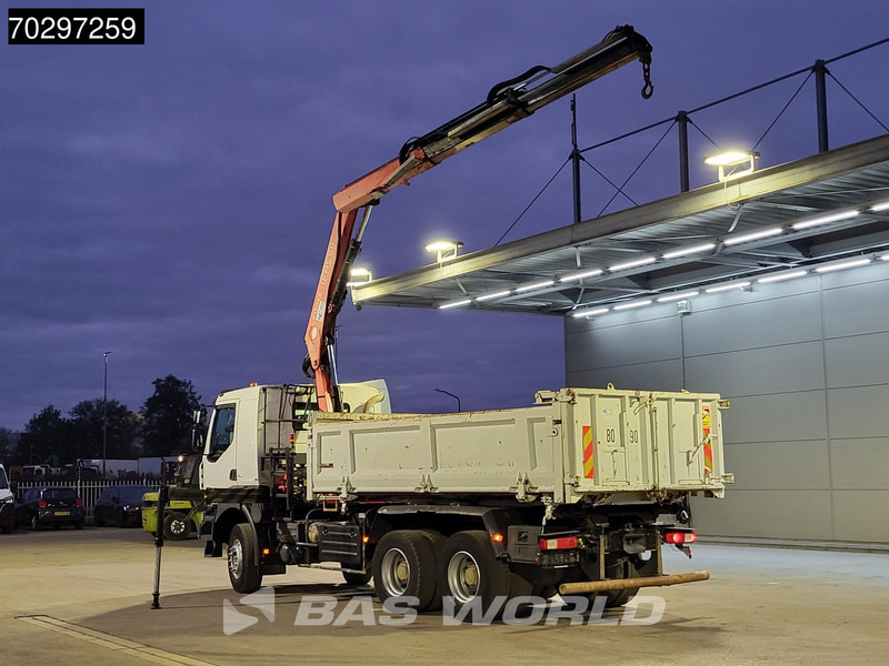 Renault Kerax 370 Kerax 6X4 Fassi F150AXS.22 Crane 10m3 2-side tipper Big-Axle Steelsuspension Manual - מזהיר, משאית מנוף: תמונה 2 Renault Kerax 370 Kerax 6X4 Fassi F150AXS.22 Crane 10m3 2-side tipper Big-Axle Steelsuspension Manual - מזהיר, משאית מנוף: תמונה 2