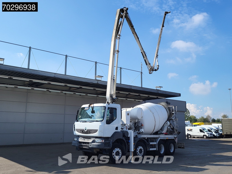 Renault Kerax 410 8X4 Mecbo PUMI 24 Mtr 7m3 mixer Automatic Euro 4 - משאית משאבת בטון: תמונה 3 Renault Kerax 410 8X4 Mecbo PUMI 24 Mtr 7m3 mixer Automatic Euro 4 - משאית משאבת בטון: תמונה 3