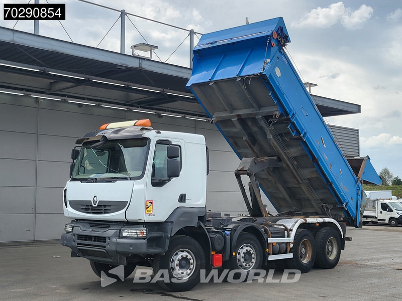 Renault Kerax 430 8X4 15m3 Forez Bennes Tipper 3-sides Steelsuspension Big-Axle Automatic Euro 5 - מזהיר: תמונה 3 Renault Kerax 430 8X4 15m3 Forez Bennes Tipper 3-sides Steelsuspension Big-Axle Automatic Euro 5 - מזהיר: תמונה 3
