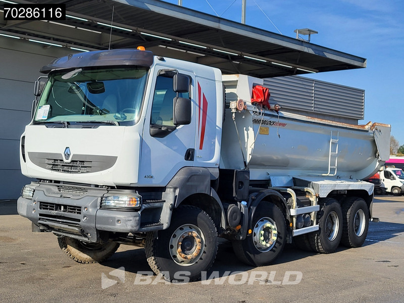 Renault Kerax 430 8X4 16m3 tipper Retarder Big-Axle steel suspension automatic Euro 5 - מזהיר: תמונה 5 Renault Kerax 430 8X4 16m3 tipper Retarder Big-Axle steel suspension automatic Euro 5 - מזהיר: תמונה 5