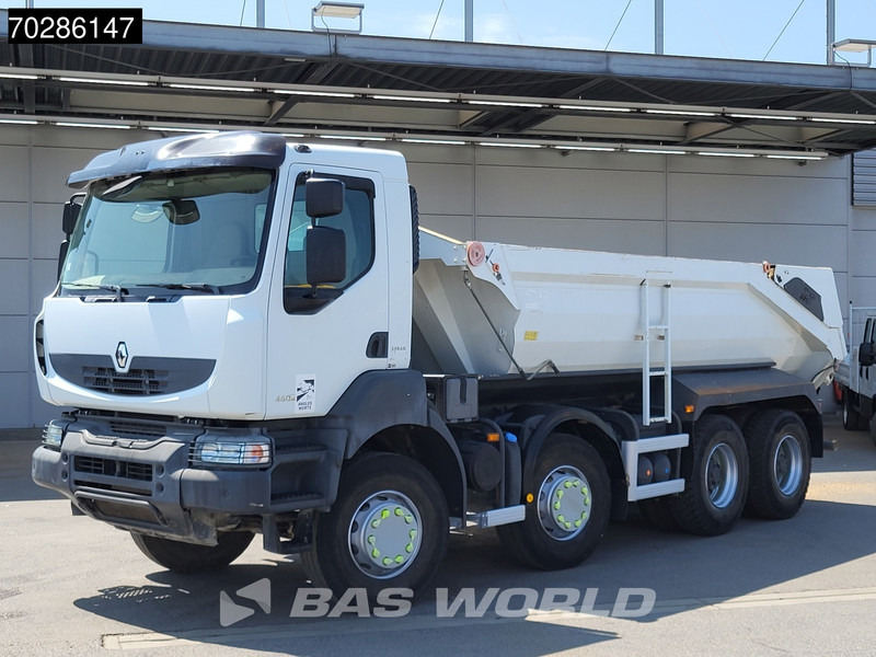 מזהיר Renault Kerax 460 8X4 17m3 tipper Automatic Big-Axle Retarder Steel suspension Euro 5: תמונה 11