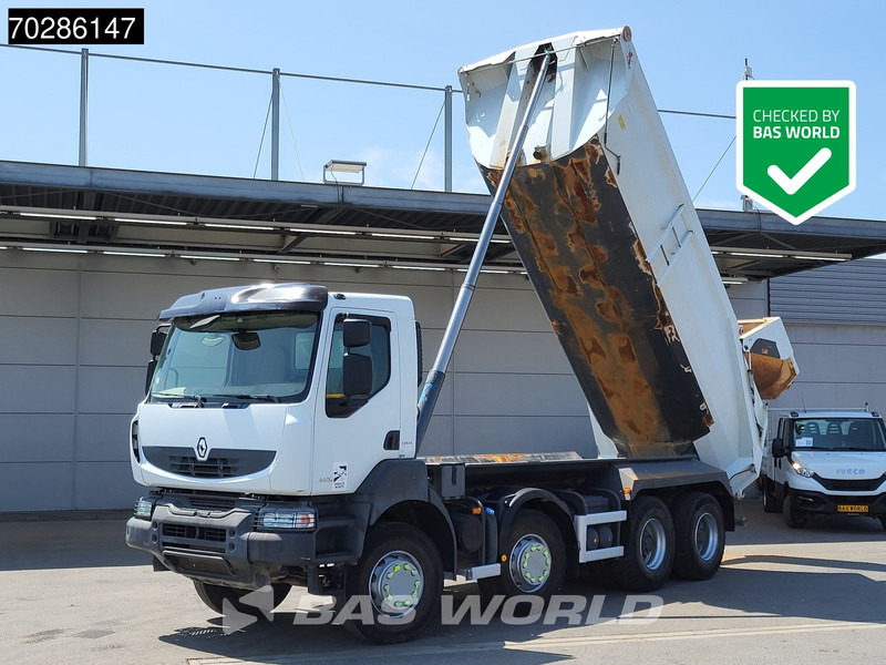 Renault Kerax 460 8X4 17m3 tipper Automatic Big-Axle Retarder Steel suspension Euro 5 - מזהיר: תמונה 1 Renault Kerax 460 8X4 17m3 tipper Automatic Big-Axle Retarder Steel suspension Euro 5 - מזהיר: תמונה 1