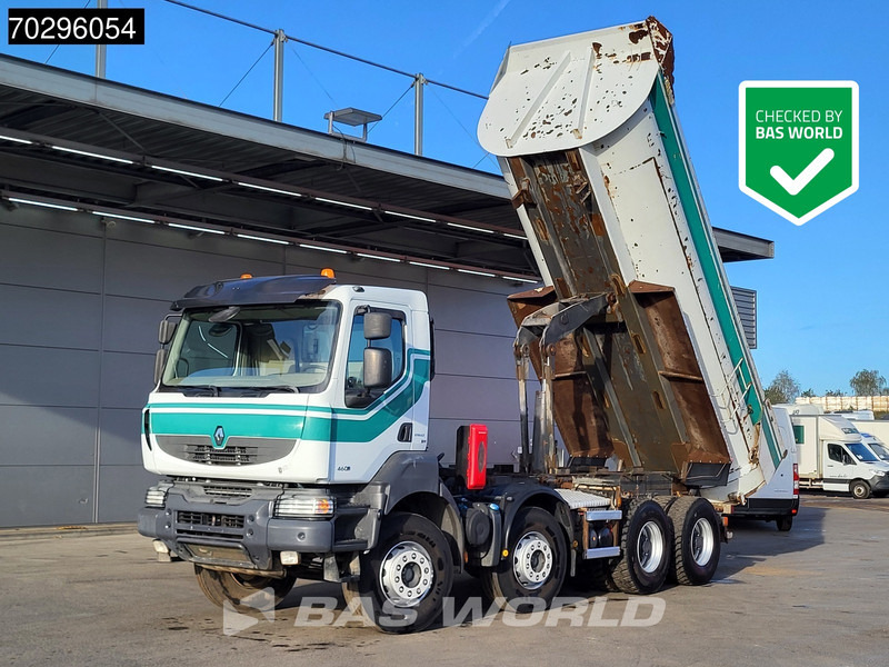 Renault Kerax 460 8X4 Steel Tipper Retarder Big-Axle Steelsuspension Euro 5 - מזהיר: תמונה 1 Renault Kerax 460 8X4 Steel Tipper Retarder Big-Axle Steelsuspension Euro 5 - מזהיר: תמונה 1
