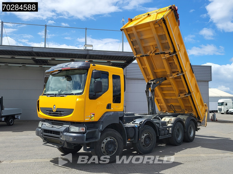 Renault Kerax 480 8X4 13m3 Meiller 2-way tipper Retarder Big-Axle Automatic Euro 5 - מזהיר: תמונה 2 Renault Kerax 480 8X4 13m3 Meiller 2-way tipper Retarder Big-Axle Automatic Euro 5 - מזהיר: תמונה 2