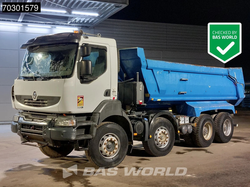 Renault Kerax 520 8X4 17m3 CIF tipper Steel Suspension Big-Axle Optibrake+ Automatic Euro 5 - מזהיר: תמונה 1 Renault Kerax 520 8X4 17m3 CIF tipper Steel Suspension Big-Axle Optibrake+ Automatic Euro 5 - מזהיר: תמונה 1