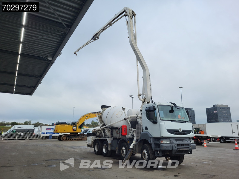 Renault Kerax 8X4 Mecbo M3-23/100-BZ Pomp+Mixer Big-Axle Steelsuspension Euro 5 - משאית מערבלת בטון: תמונה 3 Renault Kerax 8X4 Mecbo M3-23/100-BZ Pomp+Mixer Big-Axle Steelsuspension Euro 5 - משאית מערבלת בטון: תמונה 3