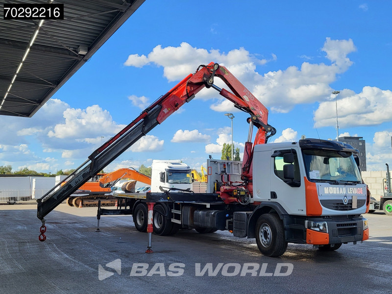 Renault Premium 370 6X2 Fassi F330B.23 Kran Crane Manual Big-Axle Lift-Axle Euro 4 - משאית צד נופל/ שטוחה, משאית מנוף: תמונה 5 Renault Premium 370 6X2 Fassi F330B.23 Kran Crane Manual Big-Axle Lift-Axle Euro 4 - משאית צד נופל/ שטוחה, משאית מנוף: תמונה 5