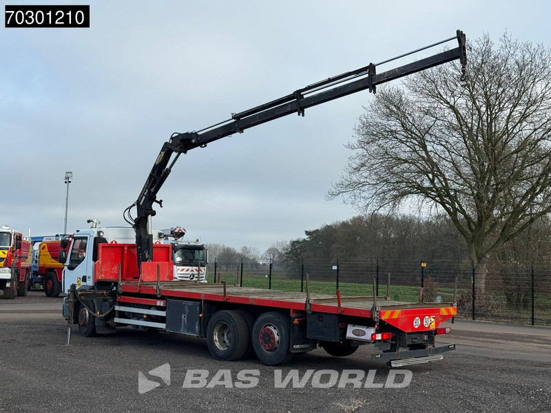 Renault Premium 410 6X2 Terex 120.2E - A3L Kran Crane Lift-Axle Manual Euro 5 - משאית צד נופל/ שטוחה, משאית מנוף: תמונה 5 Renault Premium 410 6X2 Terex 120.2E - A3L Kran Crane Lift-Axle Manual Euro 5 - משאית צד נופל/ שטוחה, משאית מנוף: תמונה 5