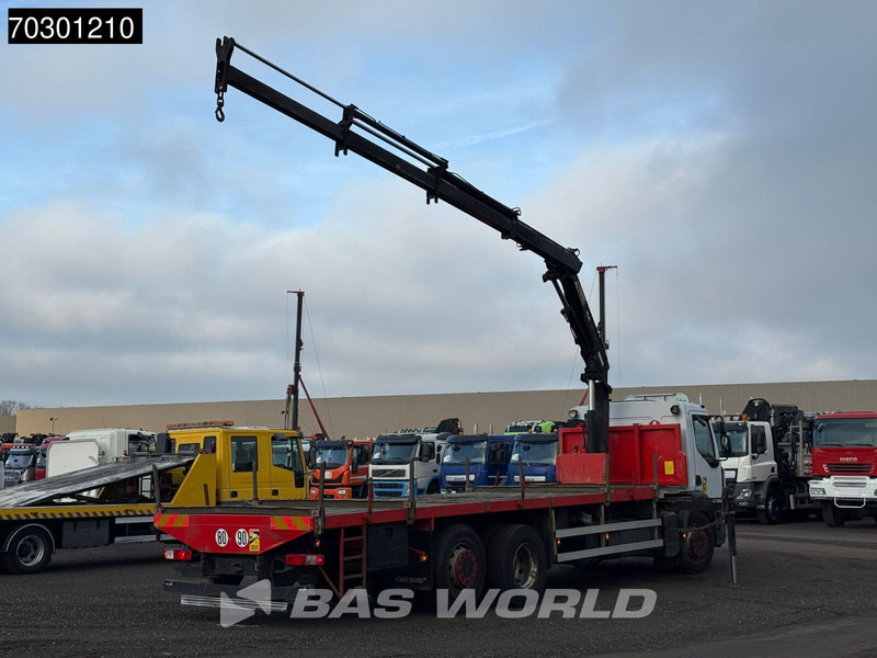 Renault Premium 410 6X2 Terex 120.2E - A3L Kran Crane Lift-Axle Manual Euro 5 - משאית צד נופל/ שטוחה, משאית מנוף: תמונה 2 Renault Premium 410 6X2 Terex 120.2E - A3L Kran Crane Lift-Axle Manual Euro 5 - משאית צד נופל/ שטוחה, משאית מנוף: תמונה 2