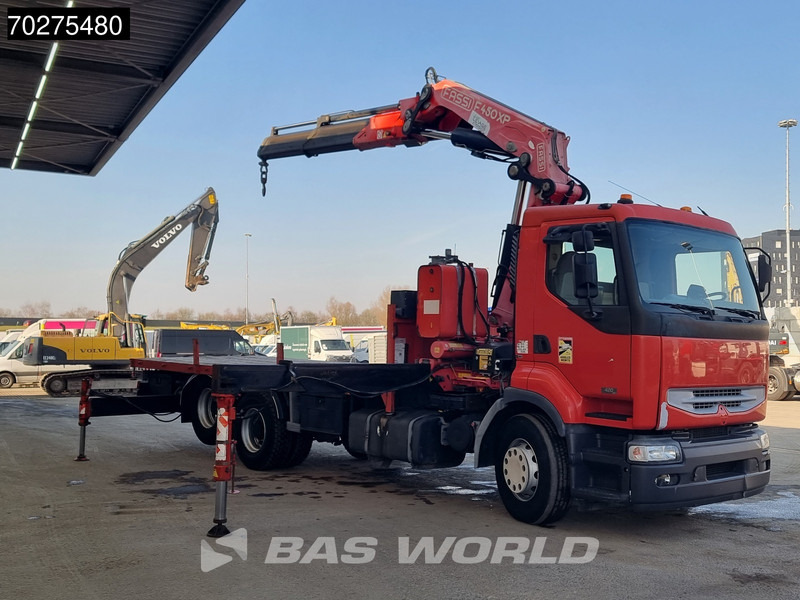 Renault Premium 420 6X2 Fassi F450AXP.22 Kran Crane Lift-axle Manual Euro 3 - משאית צד נופל/ שטוחה, משאית מנוף: תמונה 3 Renault Premium 420 6X2 Fassi F450AXP.22 Kran Crane Lift-axle Manual Euro 3 - משאית צד נופל/ שטוחה, משאית מנוף: תמונה 3