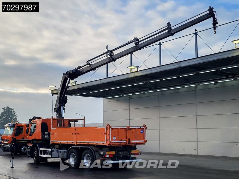 Renault Premium 430 Lander 6X4 HIAB 211 EP-4 Crane Kran Tipper Big-Axle Euro 5 - מזהיר, משאית מנוף: תמונה 2 Renault Premium 430 Lander 6X4 HIAB 211 EP-4 Crane Kran Tipper Big-Axle Euro 5 - מזהיר, משאית מנוף: תמונה 2