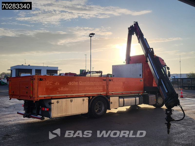Renault T 380 4X2 Palfinger PK18002-EH Kran Crane Retarder Standklima Euro 6 - משאית צד נופל/ שטוחה, משאית מנוף: תמונה 5 Renault T 380 4X2 Palfinger PK18002-EH Kran Crane Retarder Standklima Euro 6 - משאית צד נופל/ שטוחה, משאית מנוף: תמונה 5