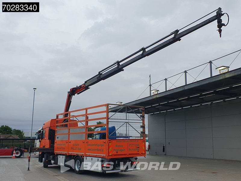 Renault T 380 4X2 Palfinger PK18002-EH Kran Crane Retarder Standklima Euro 6 - משאית צד נופל/ שטוחה, משאית מנוף: תמונה 5 Renault T 380 4X2 Palfinger PK18002-EH Kran Crane Retarder Standklima Euro 6 - משאית צד נופל/ שטוחה, משאית מנוף: תמונה 5