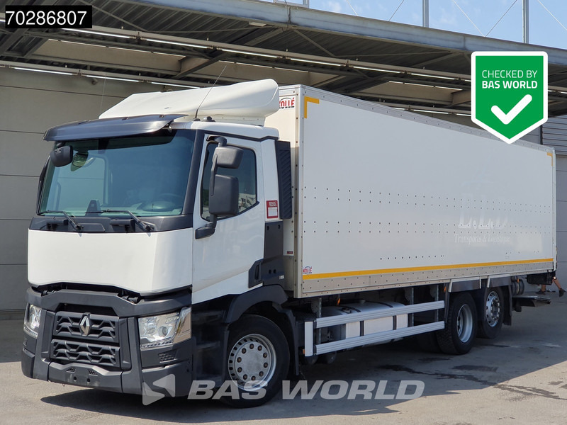 Renault T 380 T 6X2 2500kg Ladebordwand Automatic Euro 6 - משאית תיבה: תמונה 1 Renault T 380 T 6X2 2500kg Ladebordwand Automatic Euro 6 - משאית תיבה: תמונה 1