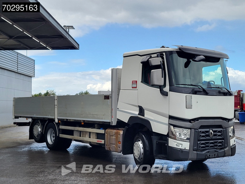 Renault T 440 6X2 750cm open box ADR Automatic Lift-Axle Euro 6 - משאית צד נופל/ שטוחה: תמונה 3 Renault T 440 6X2 750cm open box ADR Automatic Lift-Axle Euro 6 - משאית צד נופל/ שטוחה: תמונה 3