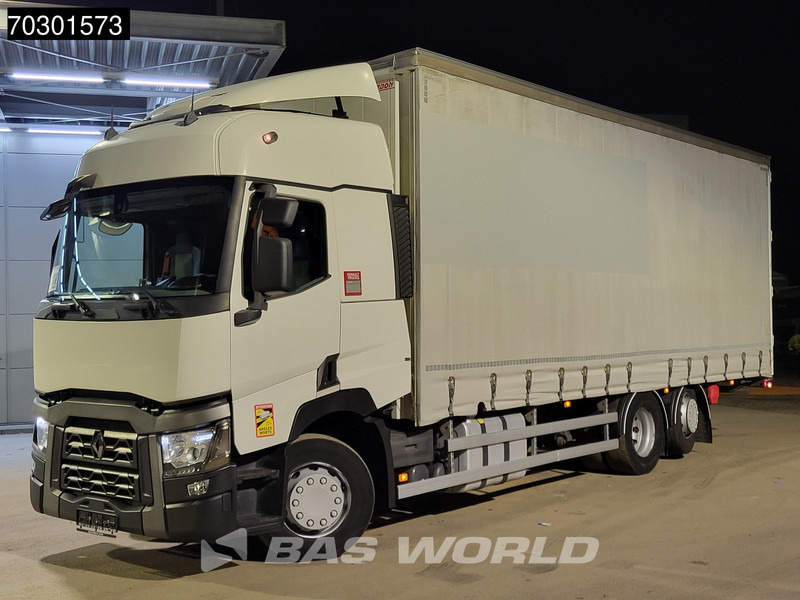Renault T 480 6X2 Curtainsides Lift + steering axle Automatic Euro 6 - משאית וילונות צד: תמונה 1 Renault T 480 6X2 Curtainsides Lift + steering axle Automatic Euro 6 - משאית וילונות צד: תמונה 1