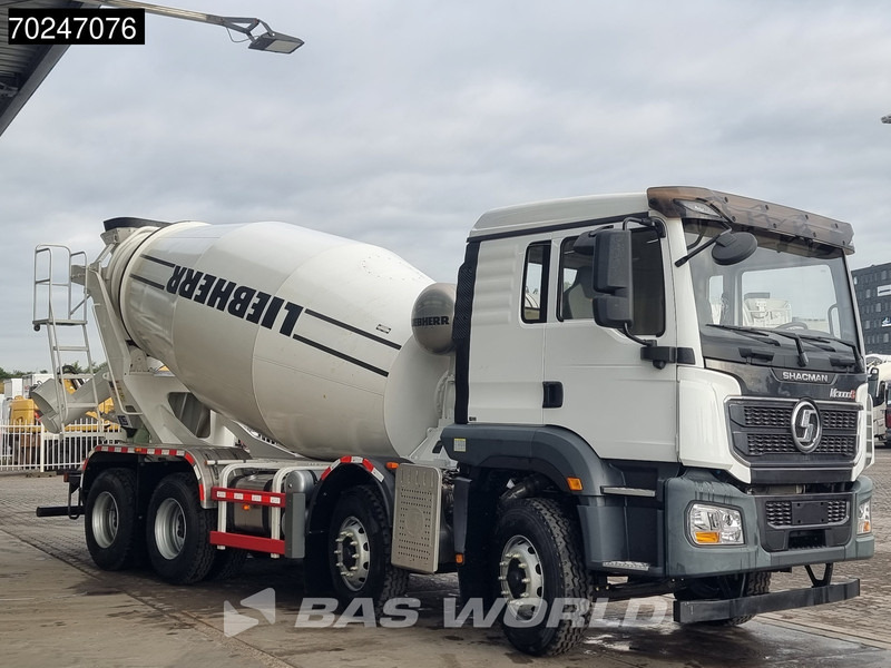 SHACMAN 8x4 EURO 6 8X4 NEW! 8m3 Liebherr Mixer Big-Axle Steel Suspension - משאית מערבלת בטון: תמונה 3 SHACMAN 8x4 EURO 6 8X4 NEW! 8m3 Liebherr Mixer Big-Axle Steel Suspension - משאית מערבלת בטון: תמונה 3