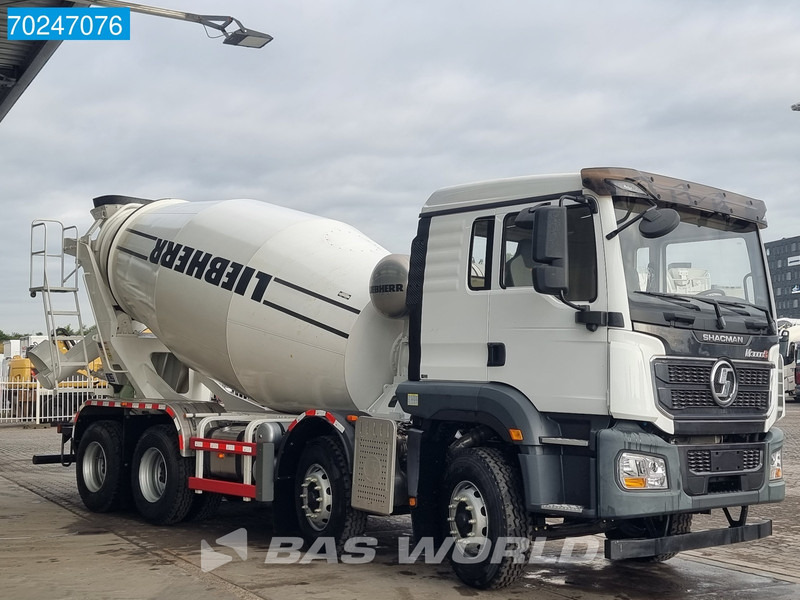 SHACMAN 8x4 EURO 6 8X4 NEW! 8m3 Liebherr Mixer Big-Axle Steel Suspension - משאית מערבלת בטון: תמונה 3 SHACMAN 8x4 EURO 6 8X4 NEW! 8m3 Liebherr Mixer Big-Axle Steel Suspension - משאית מערבלת בטון: תמונה 3