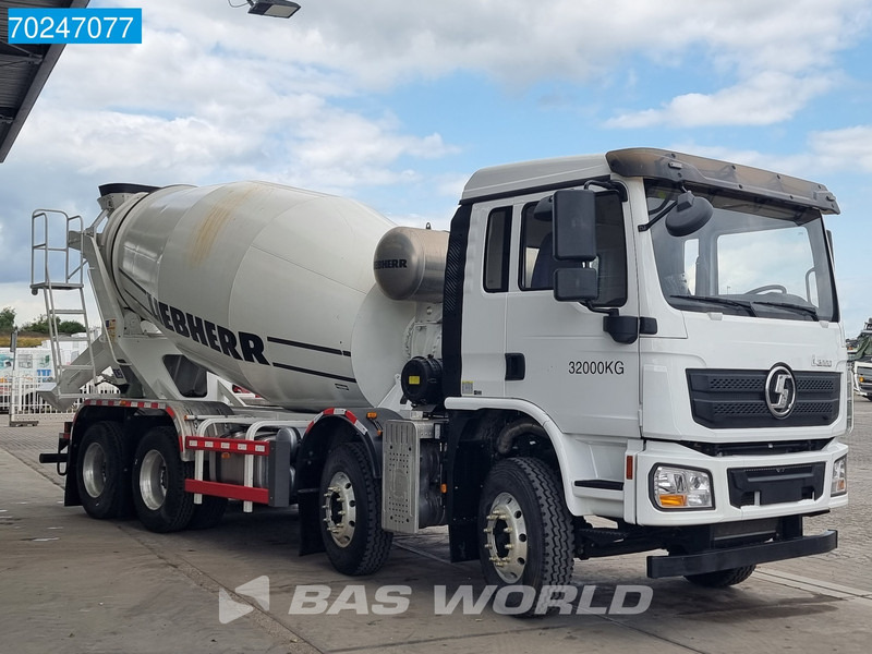 SHACMAN L3000 8X4 NEW 8m3 Liebherr Mixer Big Axle Steel suspension - משאית מערבלת בטון: תמונה 3 SHACMAN L3000 8X4 NEW 8m3 Liebherr Mixer Big Axle Steel suspension - משאית מערבלת בטון: תמונה 3