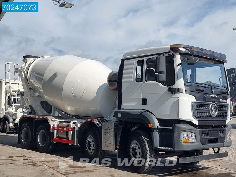 SHACMAN M3000 S 8X4 8m3 Liebherr mixer Manual Big-Axle Steelsuspension - משאית מערבלת בטון: תמונה 3 SHACMAN M3000 S 8X4 8m3 Liebherr mixer Manual Big-Axle Steelsuspension - משאית מערבלת בטון: תמונה 3