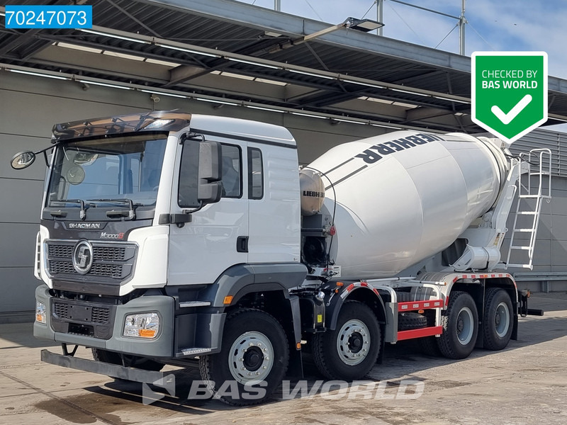 SHACMAN M3000 S 8X4 8m3 Liebherr mixer Manual Big-Axle Steelsuspension - משאית מערבלת בטון: תמונה 1 SHACMAN M3000 S 8X4 8m3 Liebherr mixer Manual Big-Axle Steelsuspension - משאית מערבלת בטון: תמונה 1