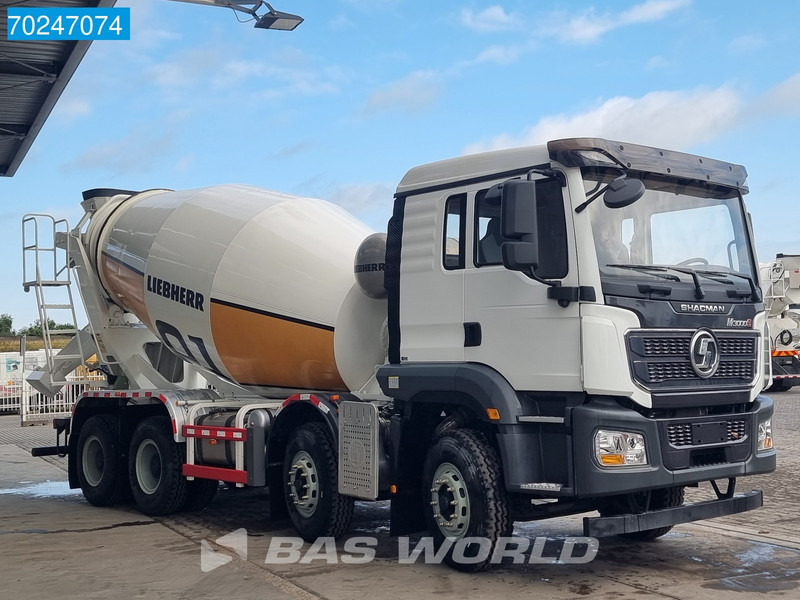 SHACMAN M3000 S 8X4 NEW! 8m3 Liebherr Mixer Big-Axle Steelsuspension - משאית מערבלת בטון: תמונה 3 SHACMAN M3000 S 8X4 NEW! 8m3 Liebherr Mixer Big-Axle Steelsuspension - משאית מערבלת בטון: תמונה 3