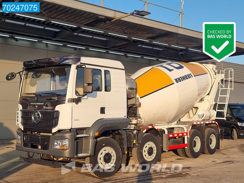 SHACMAN M3000 S 8X4 NEW! 8m3 Liebherr Mixer Big-Axle Steelsuspension - משאית מערבלת בטון: תמונה 1 SHACMAN M3000 S 8X4 NEW! 8m3 Liebherr Mixer Big-Axle Steelsuspension - משאית מערבלת בטון: תמונה 1