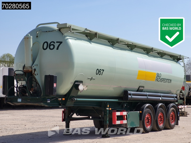 SPITZER SK2753CALGGVS 3 axles ADR 55m3 1 Comp. Gefahrgut KIP-Silo - סמיטריילר מכל: תמונה 1 SPITZER SK2753CALGGVS 3 axles ADR 55m3 1 Comp. Gefahrgut KIP-Silo - סמיטריילר מכל: תמונה 1