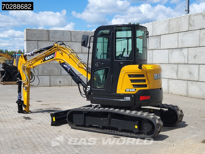 Sany SY50 U - מיני מחפר: תמונה 3 Sany SY50 U - מיני מחפר: תמונה 3