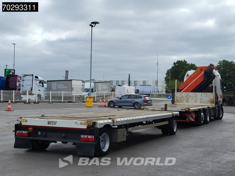 Scania G410 6X2 Combi Palfinger 53002 SH Kran Crane Lift+steering ACC Navi Euro 6 - משאית צד נופל/ שטוחה, משאית מנוף: תמונה 5 Scania G410 6X2 Combi Palfinger 53002 SH Kran Crane Lift+steering ACC Navi Euro 6 - משאית צד נופל/ שטוחה, משאית מנוף: תמונה 5
