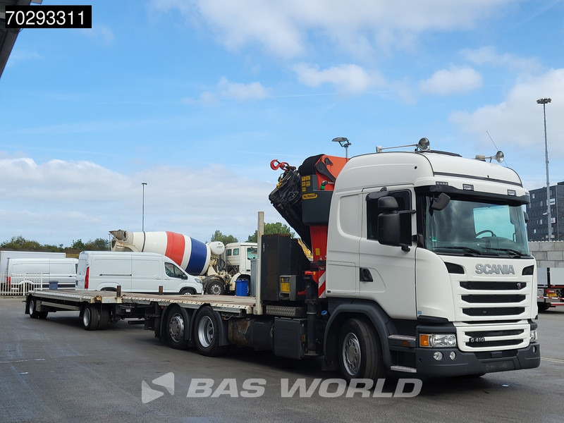 Scania G410 6X2 Combi Palfinger 53002 SH Kran Crane Lift+steering ACC Navi Euro 6 - משאית צד נופל/ שטוחה, משאית מנוף: תמונה 3 Scania G410 6X2 Combi Palfinger 53002 SH Kran Crane Lift+steering ACC Navi Euro 6 - משאית צד נופל/ שטוחה, משאית מנוף: תמונה 3