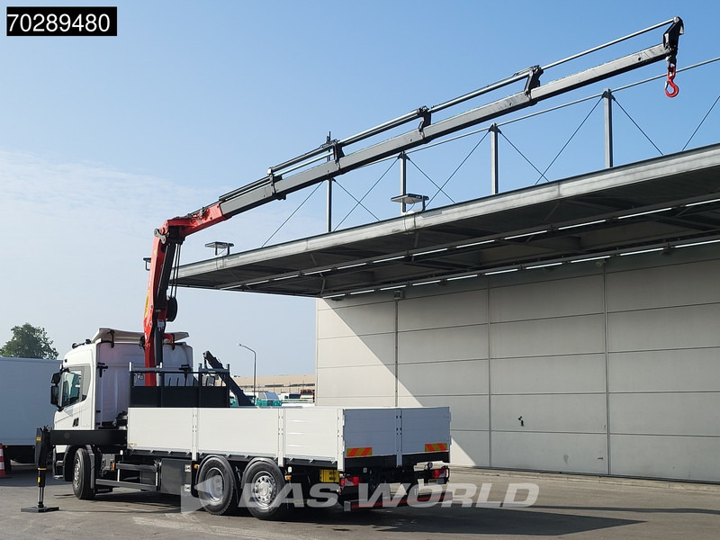 Scania G410 6X2 New! Palfinger PK24.001 SLD 5 Crane Kran Retarder Lift+Steering Axle LED ACC - משאית צד נופל/ שטוחה, משאית מנוף: תמונה 2 Scania G410 6X2 New! Palfinger PK24.001 SLD 5 Crane Kran Retarder Lift+Steering Axle LED ACC - משאית צד נופל/ שטוחה, משאית מנוף: תמונה 2