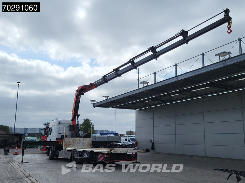 Scania G410 6X2 Palfinger 53002 SH Kran Crane Lift+steering ACC Navi Euro 6 - משאית צד נופל/ שטוחה, משאית מנוף: תמונה 2 Scania G410 6X2 Palfinger 53002 SH Kran Crane Lift+steering ACC Navi Euro 6 - משאית צד נופל/ שטוחה, משאית מנוף: תמונה 2