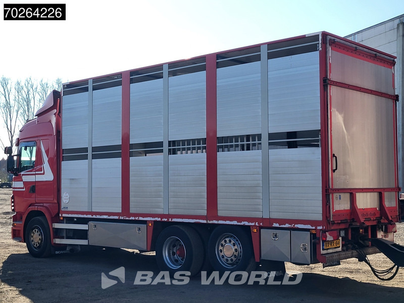 Scania G420 6X2 Van Dijk Cattle transport Liftable floor Lift-Asche Euro 5 - משאית תיבה: תמונה 2 Scania G420 6X2 Van Dijk Cattle transport Liftable floor Lift-Asche Euro 5 - משאית תיבה: תמונה 2